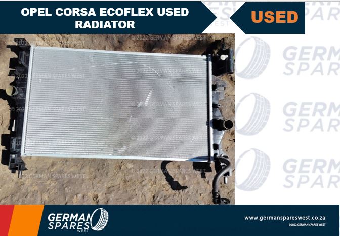 Opel Corsa Ecoflex Used Radiator - Private Seller Opel Corsa Ecoflex Used Radiator - Private Seller