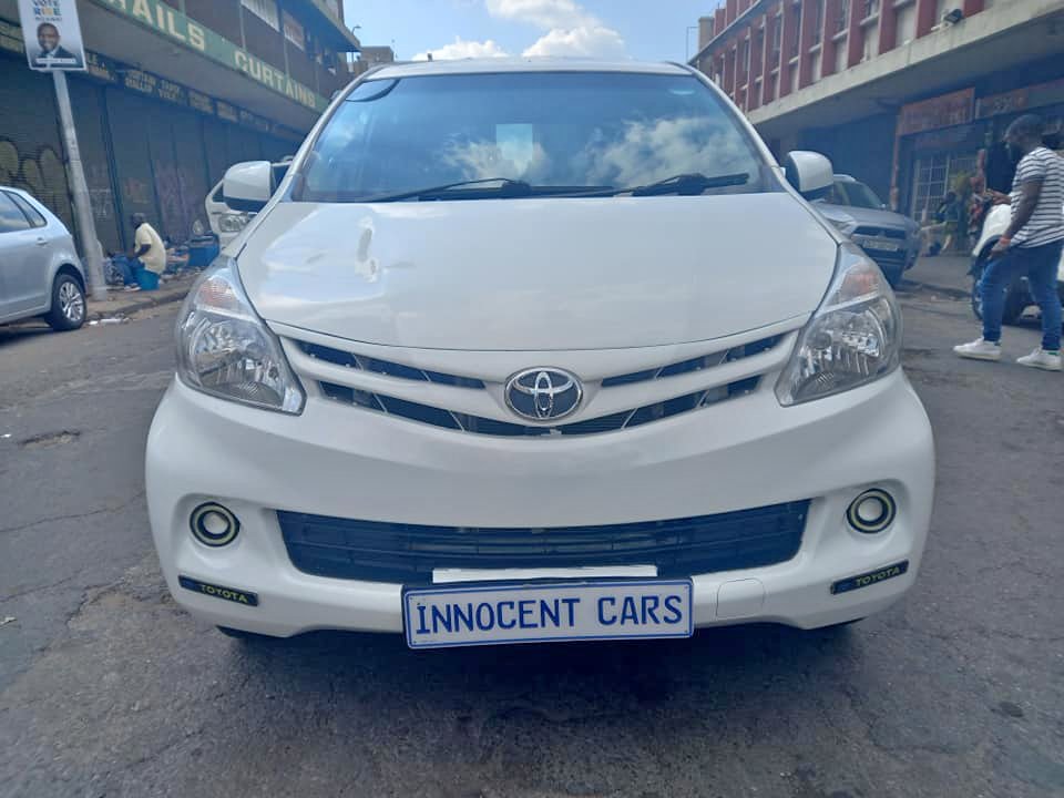 2014 TOYOTA AVANZA 1.5 PETROL, MANUAL TRANSMISSION, WHITE COLOUR