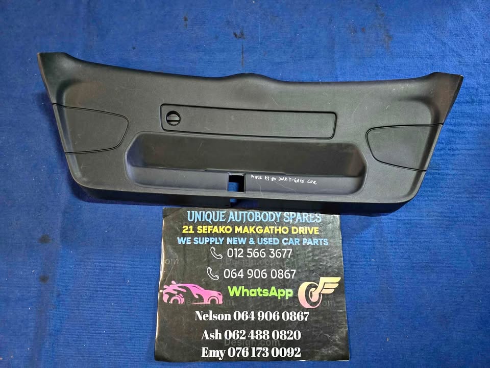 Audi A3 8V Inner Boot Tailgate Panel Cover - Private Seller Audi A3 8V Inner Boot Tailgate Panel Cover - Private Seller