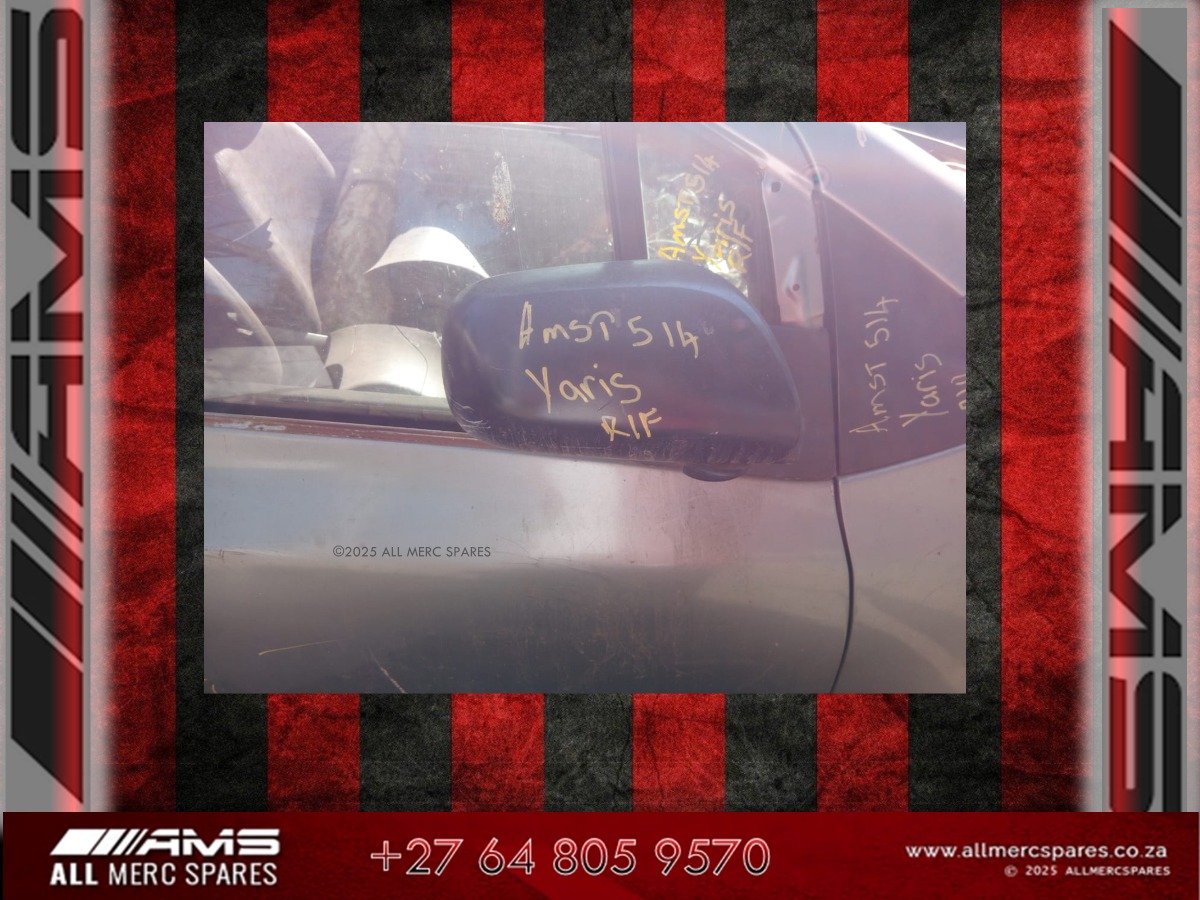 Used Toyota Yaris Right Door Mirror Subject to Availability - Private Seller Used Toyota Yaris Right Door Mirror Subject to Availability - Private Seller