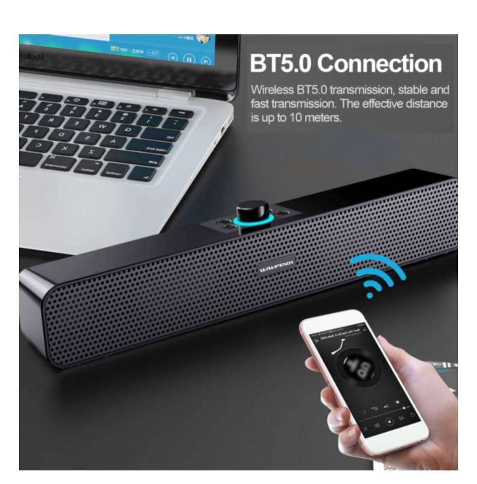 By wireless speaker