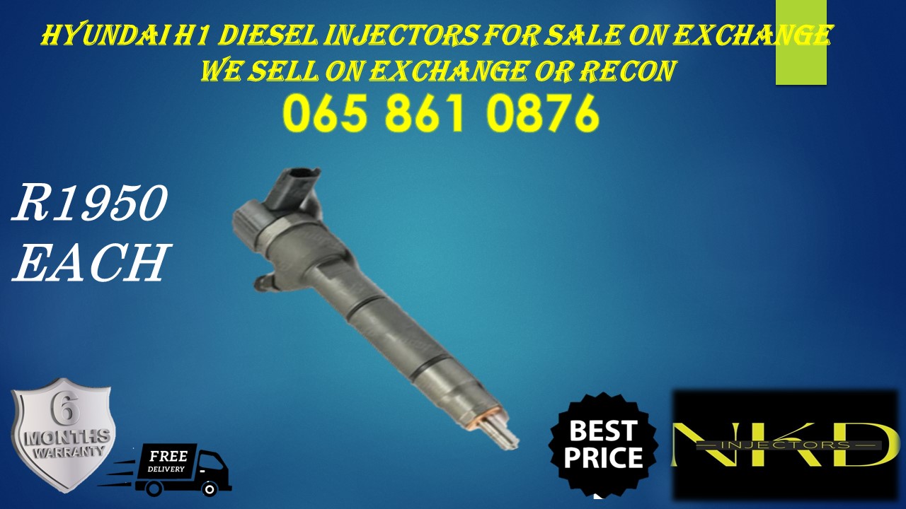 HYUNDAI H1 BOSCH DIESEL INJECTORS FOR SALE OR RECON WITH TEST REPORTS - Private Seller HYUNDAI H1 BOSCH DIESEL INJECTORS FOR SALE OR RECON WITH TEST REPORTS - Private Seller