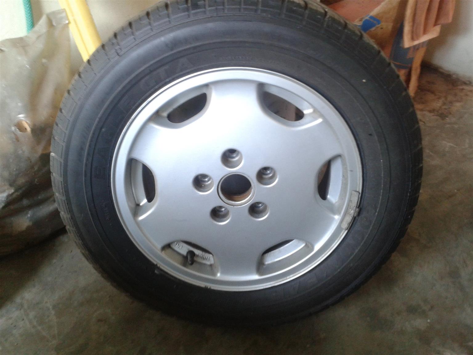 Audi 500E Mag. wheel and tyre - Private Seller