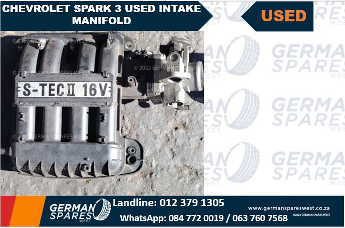 Chevrolet Spark 3 Used Intake Manifold - Private Seller Chevrolet Spark 3 Used Intake Manifold - Private Seller