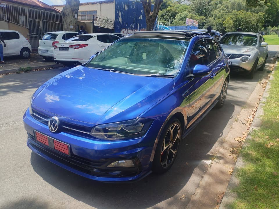 2019 VW POLO 8 R-line 1.0 Tsi Petrol, Manual, Blue Color, Mileage 75000kms