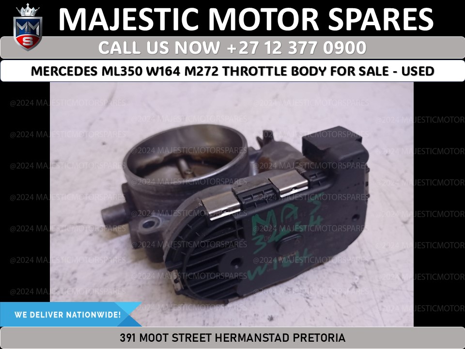 Mercedes Benz ML350 W164 M272 Throttle Body - Used for Sale - Private Seller Mercedes Benz ML350 W164 M272 Throttle Body - Used for Sale - Private Seller