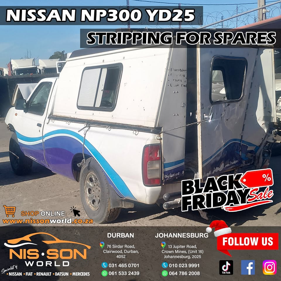 NISSAN NP300 YD25 STRIPPING FOR SPARES - Private Seller NISSAN NP300 YD25 STRIPPING FOR SPARES - Private Seller
