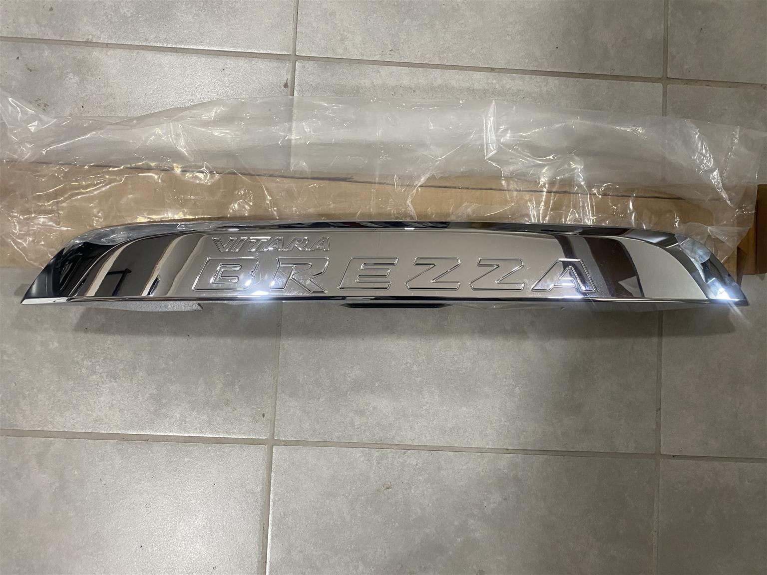 2022 SUZUKI VITARA BREZZA TAILGATE CHROME BIDDING FOR SALE. BRAND NEW - Private Seller 2022 SUZUKI VITARA BREZZA TAILGATE CHROME BIDDING FOR SALE. BRAND NEW - Private Seller