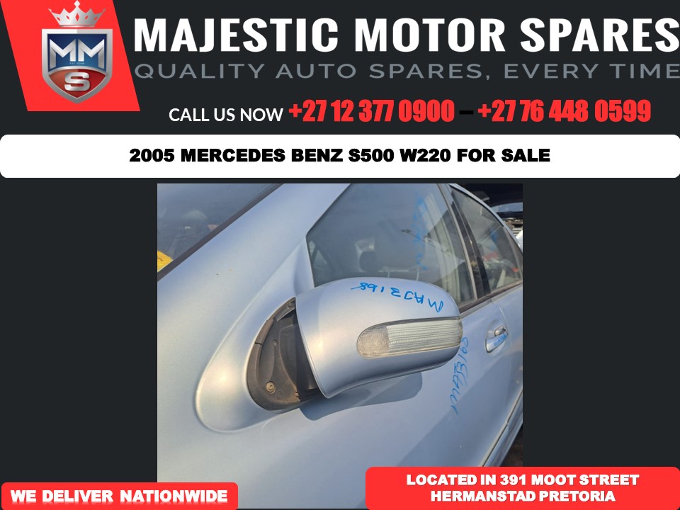 2005 Mercedes Benz W220 S500 Door mirror - Private Seller 2005 Mercedes Benz W220 S500 Door mirror - Private Seller