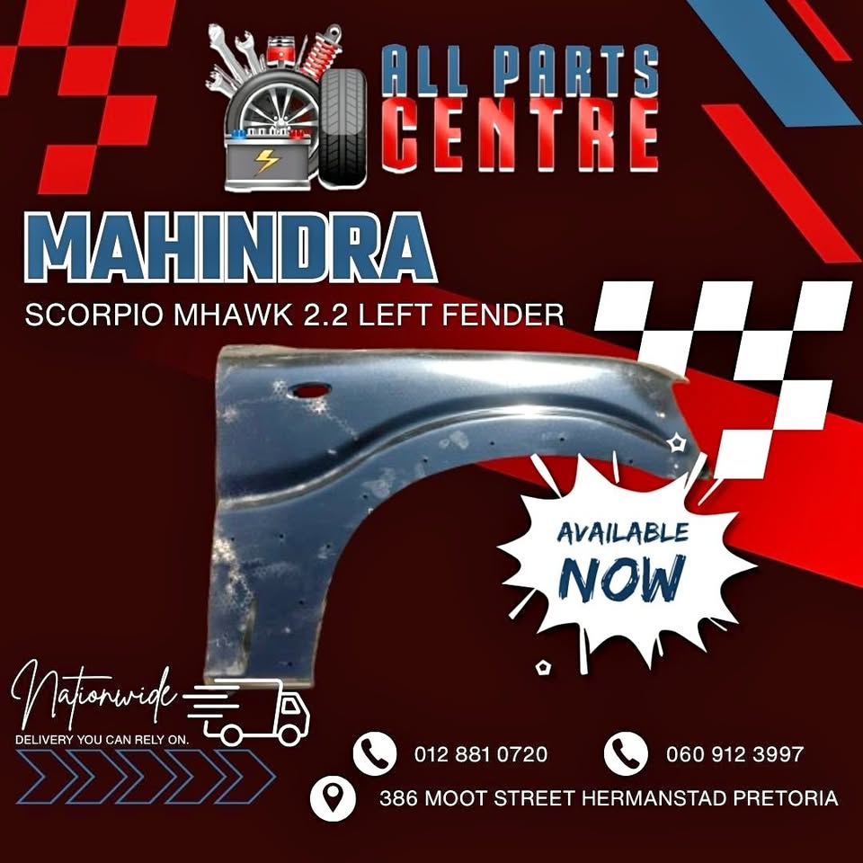 Mahindra Scorpio Mhawk 2.2 Left Fender - Private Seller Mahindra Scorpio Mhawk 2.2 Left Fender - Private Seller