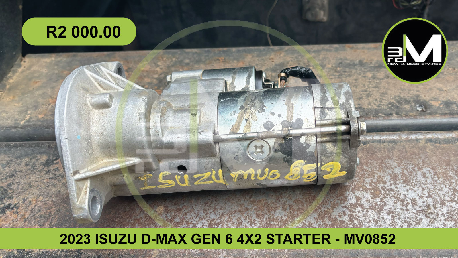 2023 ISUZU GEN 7 V-CROSS 3.0 STARTER – MV0853