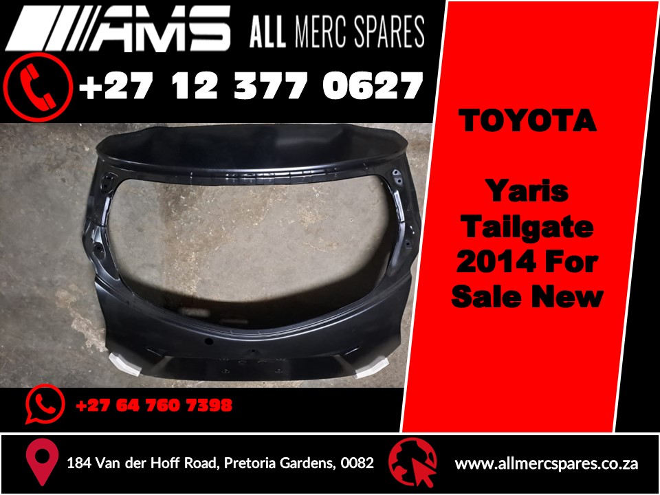 Toyota Yaris tailgate 2014 for sale new - Private Seller Toyota Yaris tailgate 2014 for sale new - Private Seller