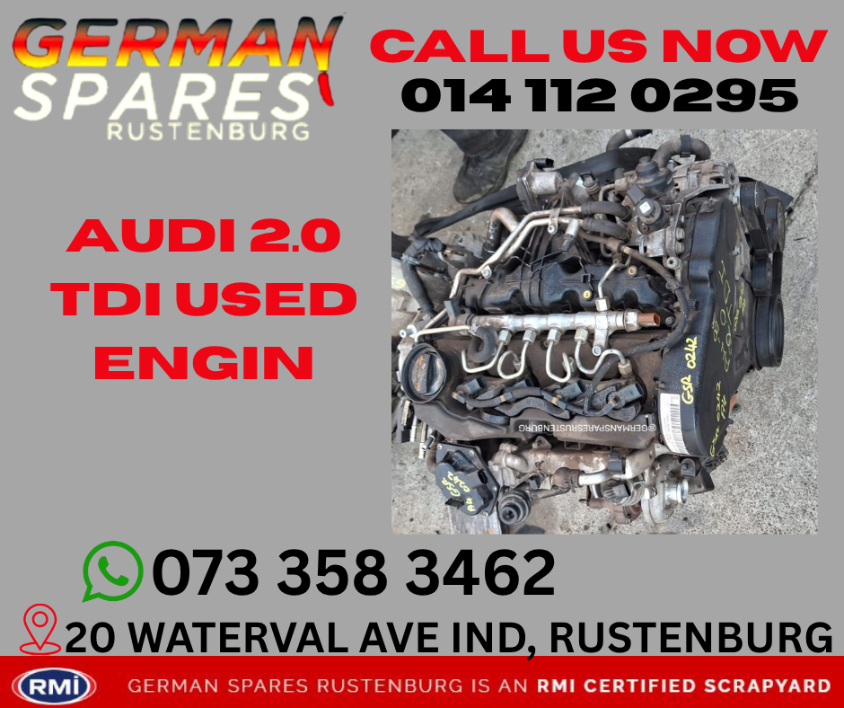 AUDI 2.0 TDI USED ENGIN - Private Seller AUDI 2.0 TDI USED ENGIN - Private Seller