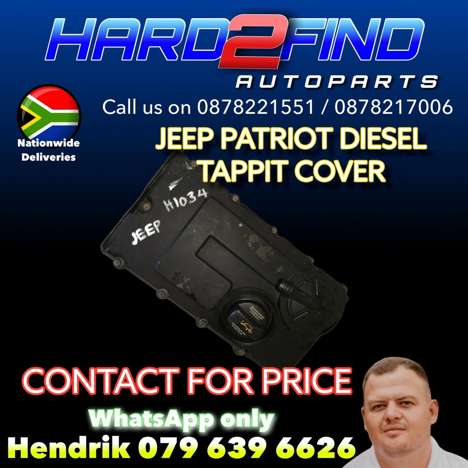 JEEP PATRIOT DIESEL TAPPET COVER - Private Seller JEEP PATRIOT DIESEL TAPPET COVER - Private Seller