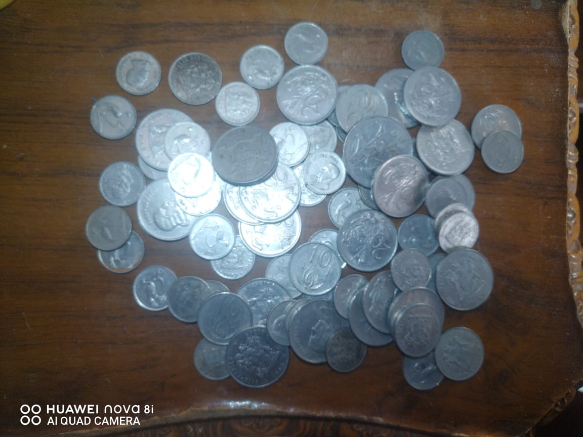 Old African coins