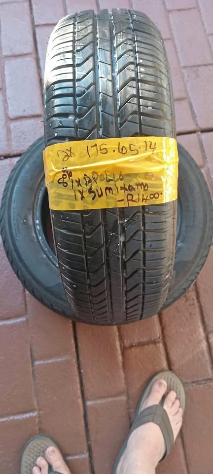 2x 175….65…14..tyres