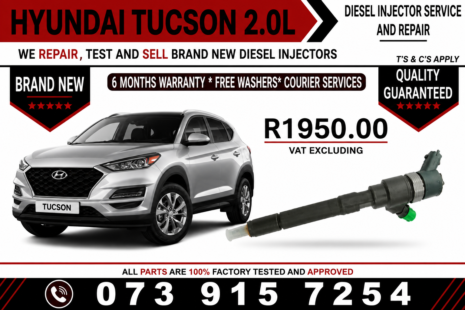Hyundai_Tucson_2.0L_Diesel_Fuel_Injectors - Private Seller Hyundai_Tucson_2.0L_Diesel_Fuel_Injectors - Private Seller