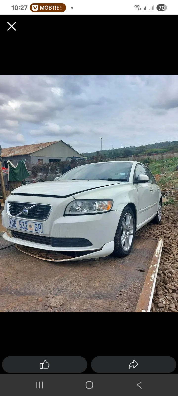 VOLVO S40 2.4 D5 STRIPPING FOR SPARES OR PARTS FOR SALE - Private Seller VOLVO S40 2.4 D5 STRIPPING FOR SPARES OR PARTS FOR SALE - Private Seller