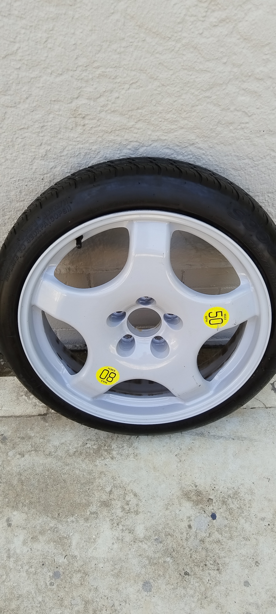 Price R6900 for the 19 inch BMW Z4M, V8 M3, F80 M4 M3 Space Saver Spare Wheel cl - Private Seller Price R6900 for the 19 inch BMW Z4M, V8 M3, F80 M4 M3 Space Saver Spare Wheel cl - Private Seller