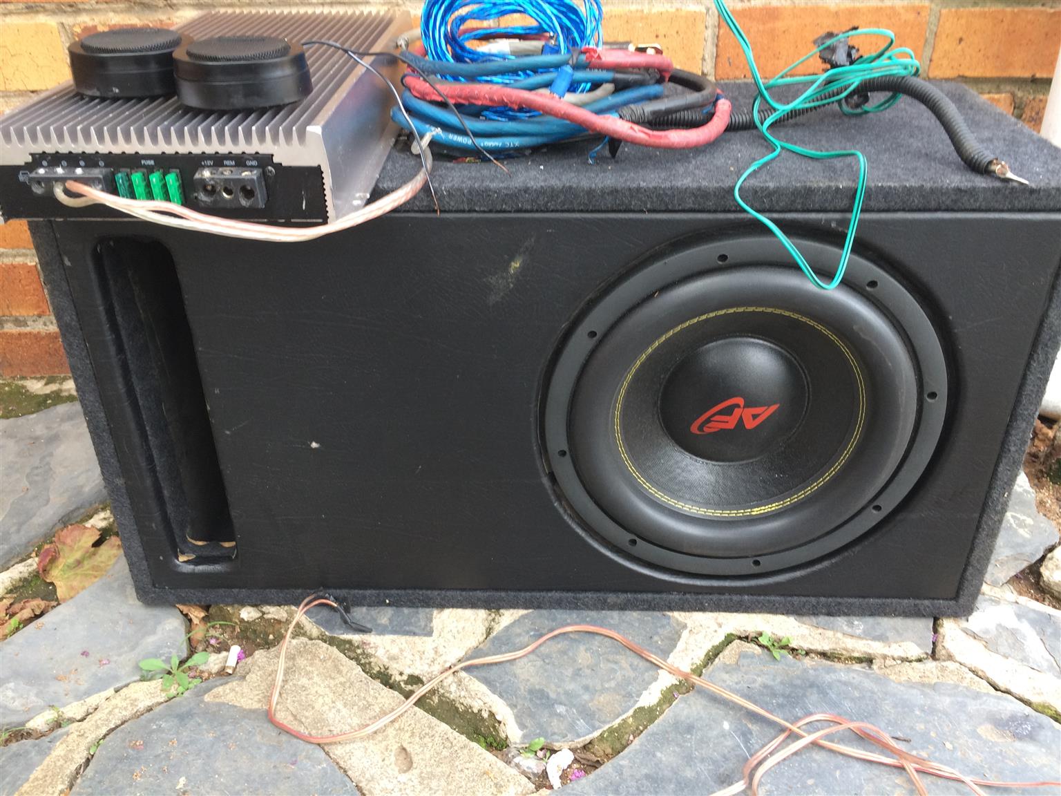 audio fusion subwoofer