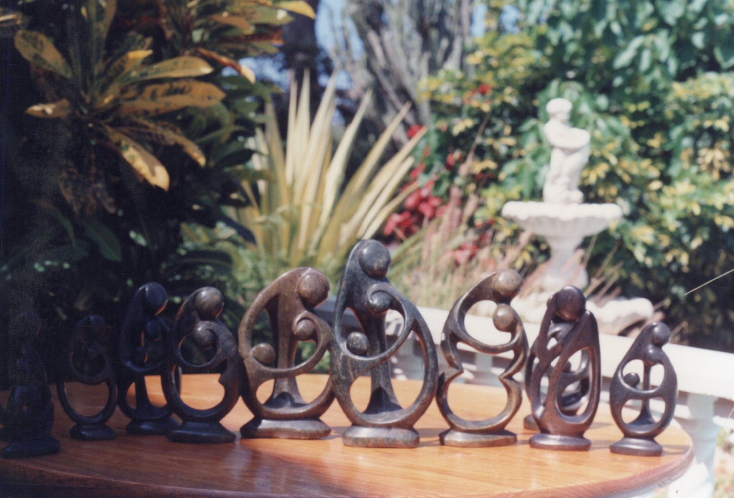 Stone and wood curios