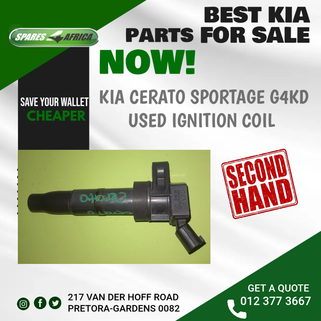 KIA CERATO / SPORTAGE G4KD IGNITION COIL - Private Seller KIA CERATO / SPORTAGE G4KD IGNITION COIL - Private Seller