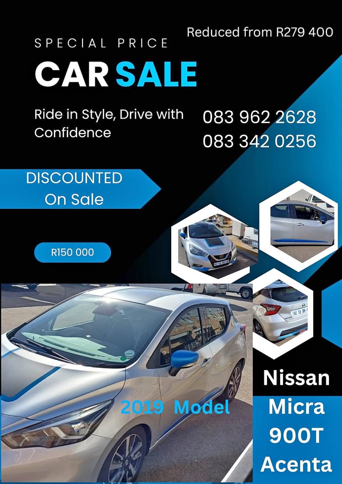 Nissan Micra 900T Acenta for sale – Price reduced