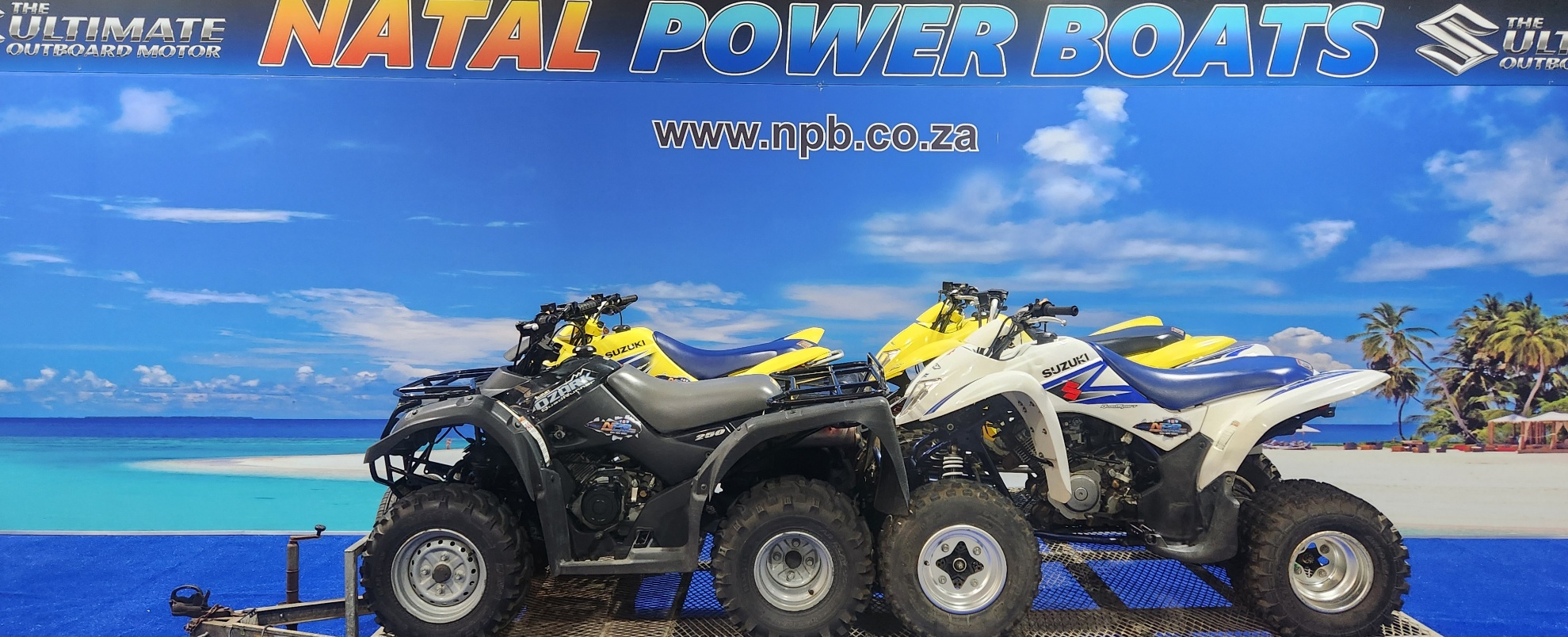 4 X SUZUKI QUADS Z 250