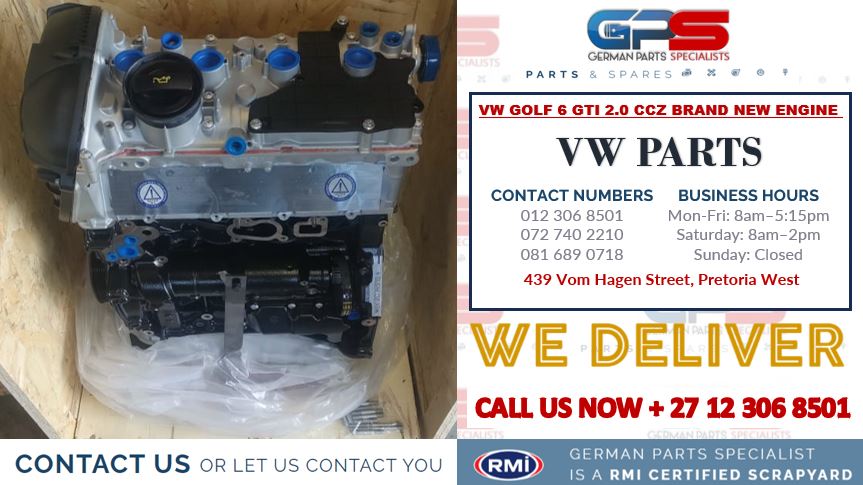 VW GOLF 6 GTI 2.0 CCZ BRAND NEW ENGINES FOR SALE - Private Seller VW GOLF 6 GTI 2.0 CCZ BRAND NEW ENGINES FOR SALE - Private Seller