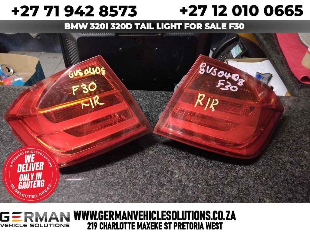 BMW 320i 320d tail light for sale f30 - Private Seller BMW 320i 320d tail light for sale f30 - Private Seller