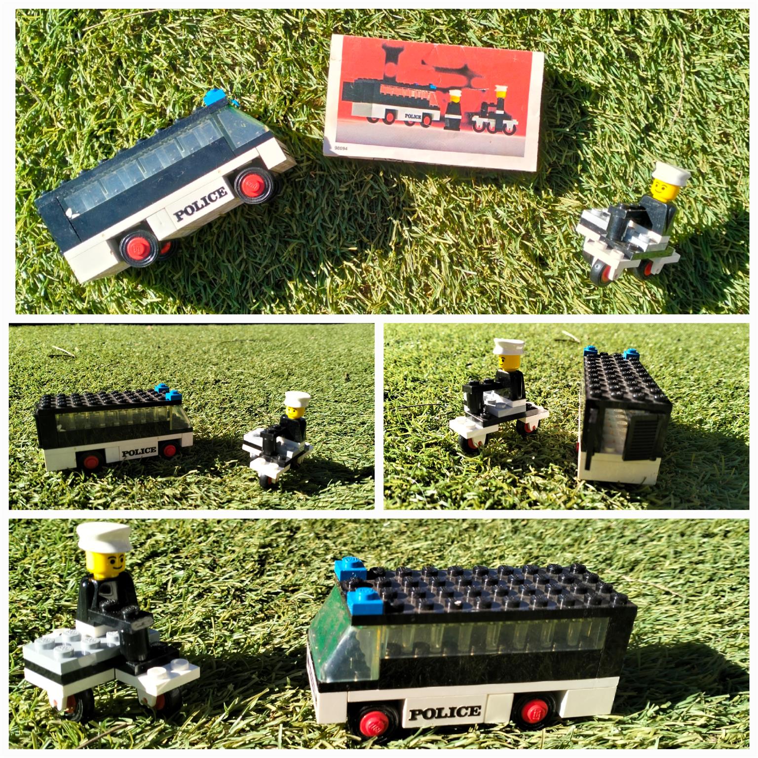 659 – 'Police Bus and Motorbike' 1975 VINTAGE LEGO