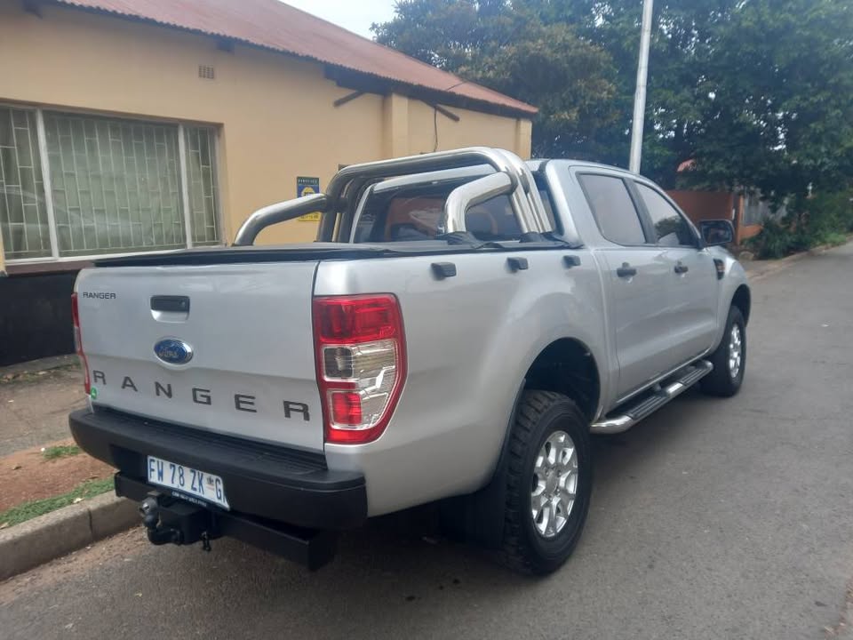 2017 Ford Ranger Double Cab 2.2 Diesel, Manual, Silver, 87000kms