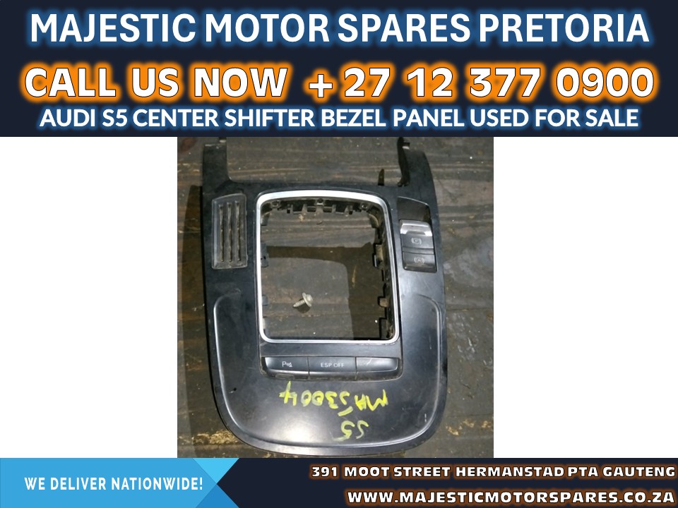 Audi S5 center shift bezel panel for sale used - Private Seller Audi S5 center shift bezel panel for sale used - Private Seller