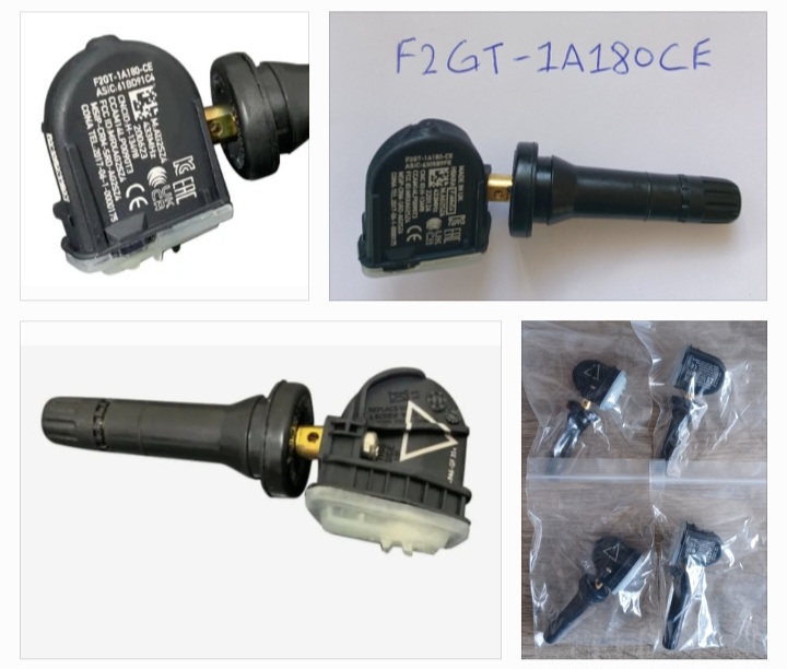 Ford Ranger TPMS Tyre pressure monitor sensors and valve stems