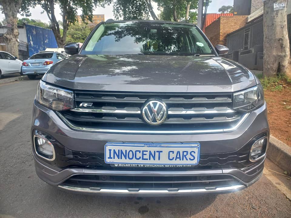 2022 VW T CROSS 1.0 TSI PETROL RLINE, AUTOMATIC, GREY COLOR, MILEAGE 58000KMS,