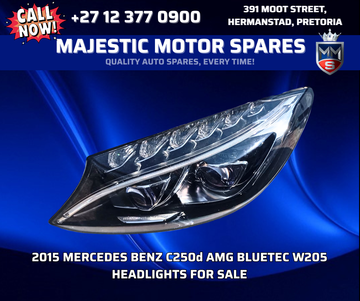 Used Mercedes C250d AMG Bluetec W205 Headlights For Sale - Private Seller Used Mercedes C250d AMG Bluetec W205 Headlights For Sale - Private Seller