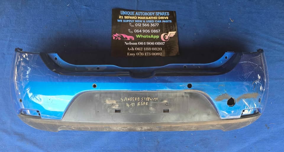 Renault Sandero Stepway Rear Bumper - Private Seller Renault Sandero Stepway Rear Bumper - Private Seller