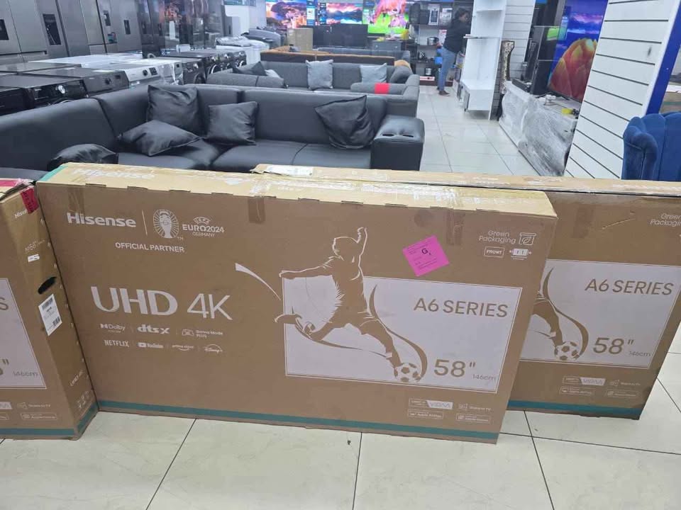 Hisense 58 inch smart 4k ultrs hd TV is on special