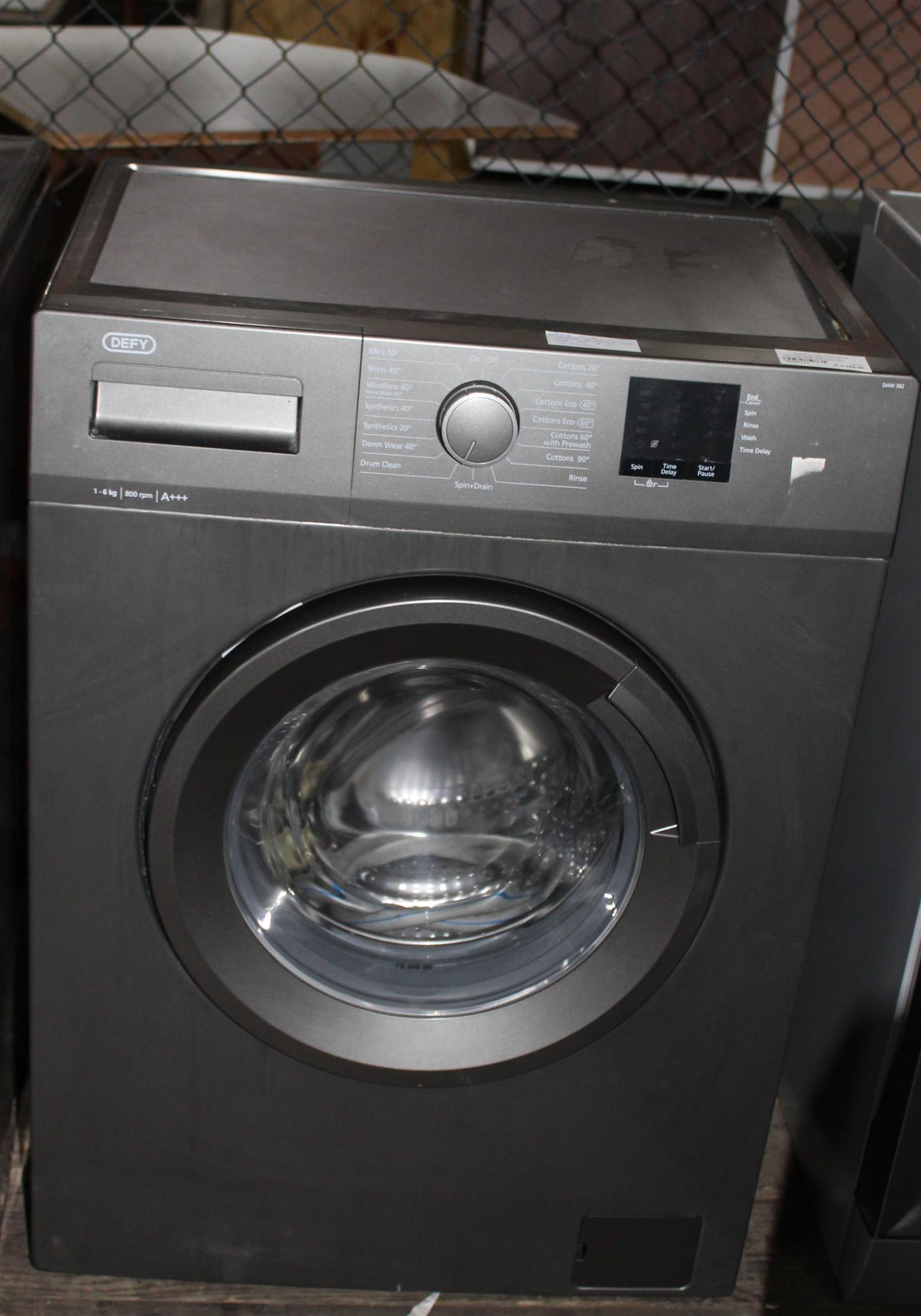 DEFY DAW382 GREY FRONT LOADER WASHING MACHINE S058811A Junk Mail