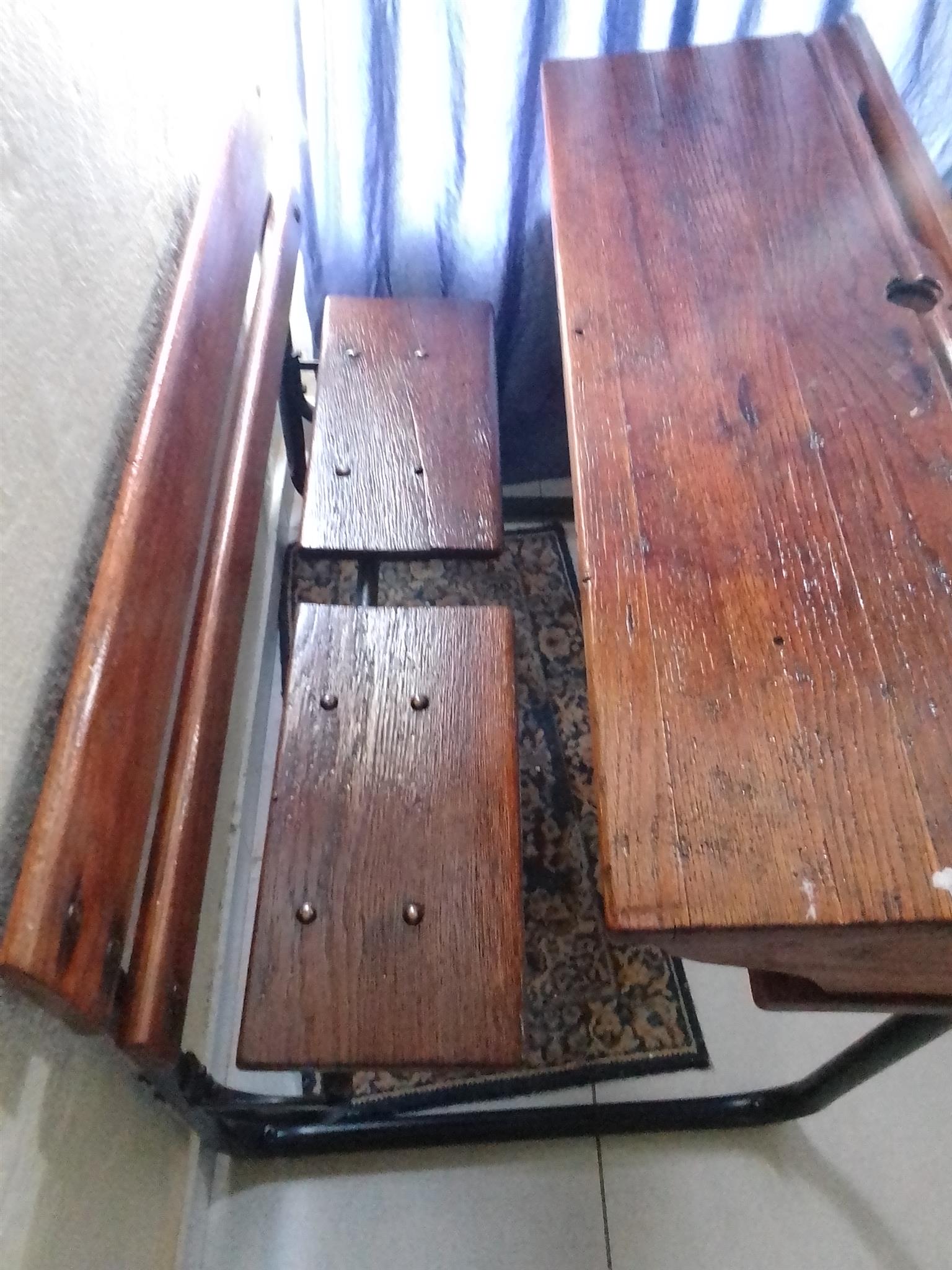 Old school bench