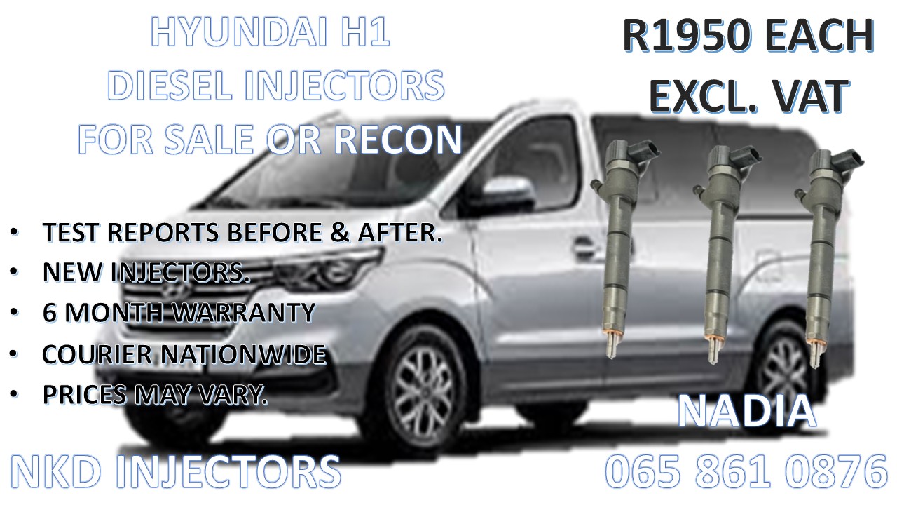 DIESEL INJECTORS FOR SALE FOR HYUNDAI H1 BOSCH - Private Seller DIESEL INJECTORS FOR SALE FOR HYUNDAI H1 BOSCH - Private Seller