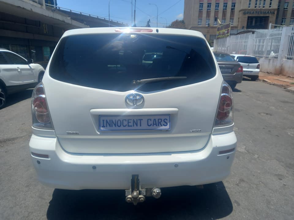 2006 TOYOTA COROLLA VERSO 1.8 ts MANUAL TRANSMISSION, WHITE COLOR