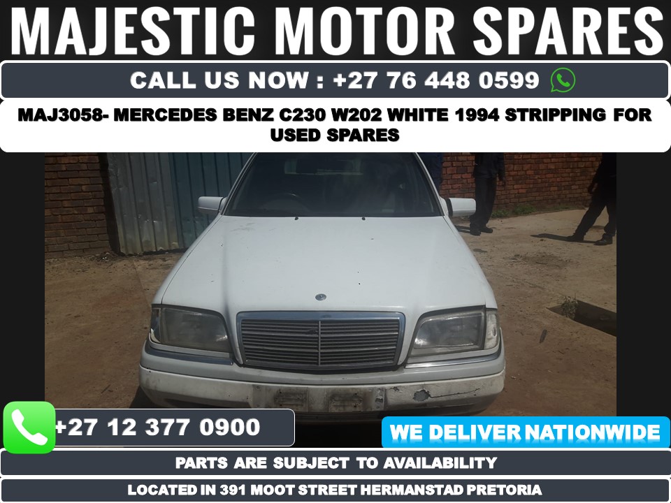 1994 Mercedes Benz C230 W202 spares - White in colour - Private Seller 1994 Mercedes Benz C230 W202 spares - White in colour - Private Seller