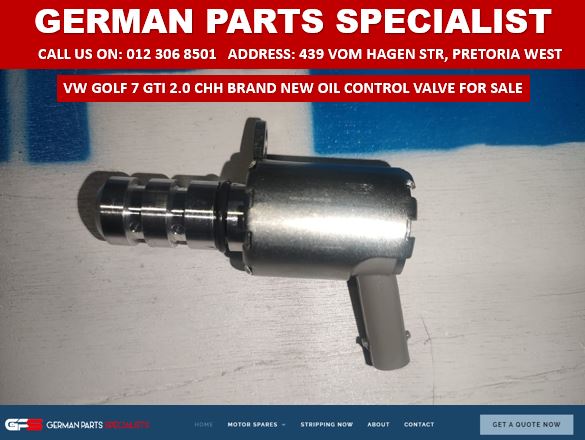 VW GOLF 7 GTI 2.0 CHH BRAND NEW OIL CONTROL VALVES FOR SALE - Private Seller
