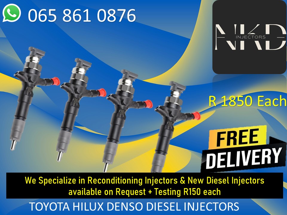 INJECTORS FOR TOYOTA HILUX - Private Seller INJECTORS FOR TOYOTA HILUX - Private Seller