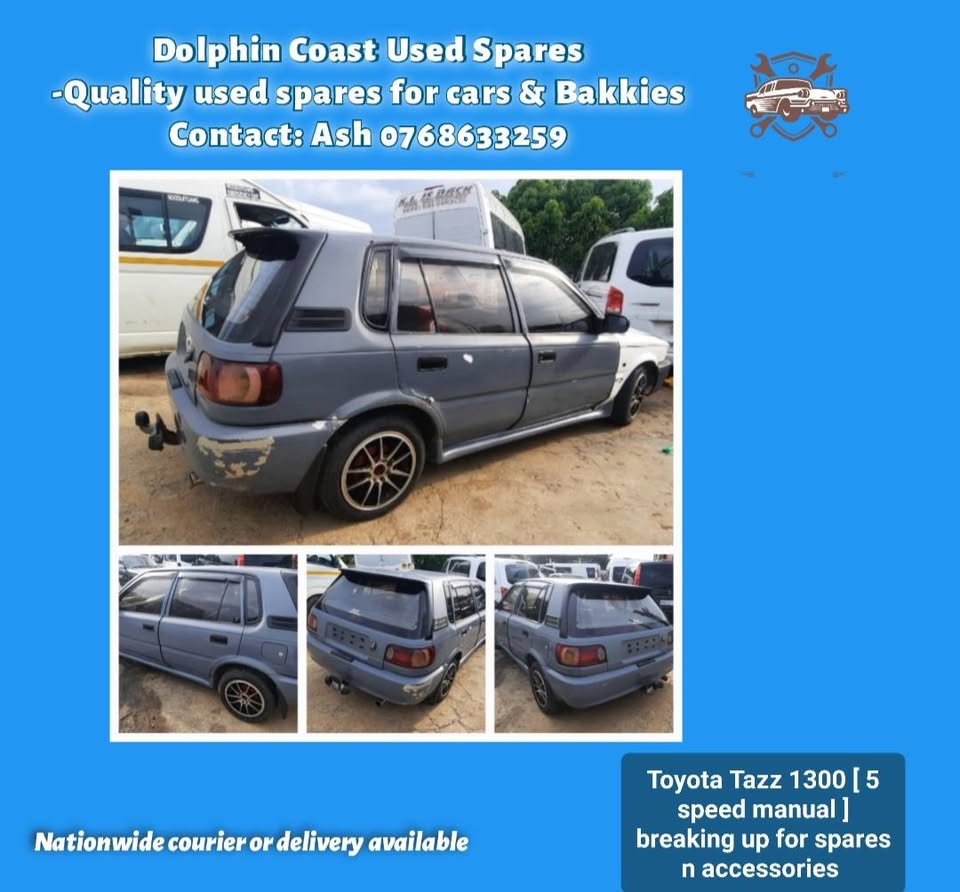 Toyota Tazz 1300 stripping - Private Seller Toyota Tazz 1300 stripping - Private Seller