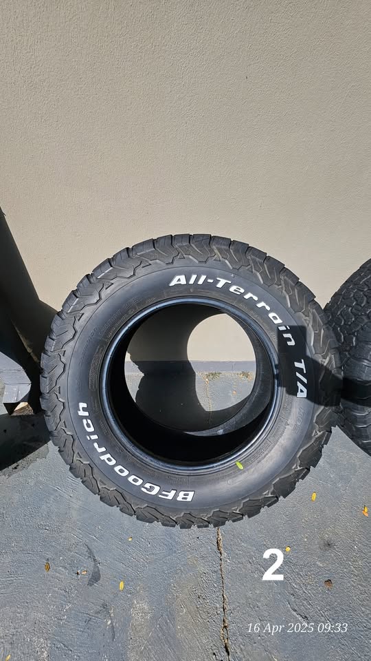 265/70R17 BF Goodrich Tyres Bundle