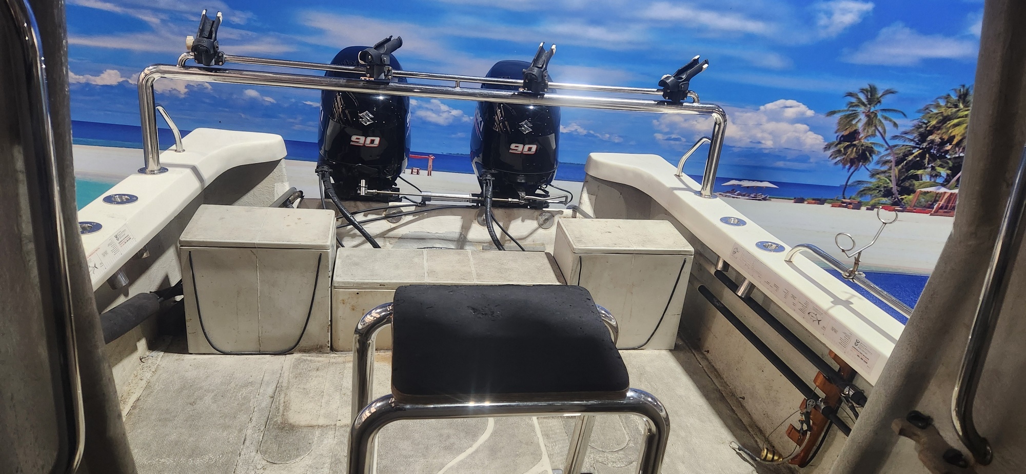 KANYA CRAFT 22 FT CC ON TRAILER 2 X 90 SUZUKI 4 STROKES