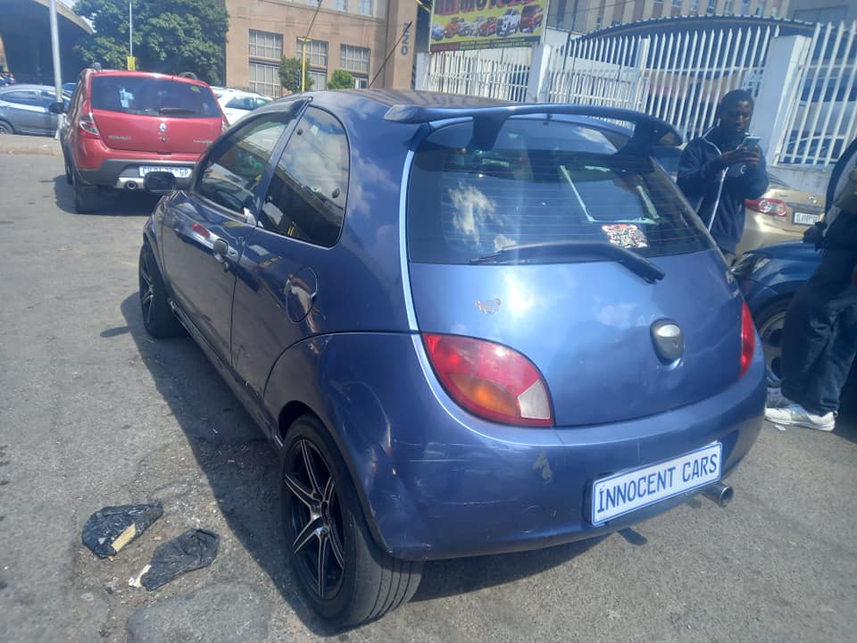 2007 FORD FIESTA KA SPORT 1.4 PETROL, MANUAL TRANSMISSION, BLUE COLOUR, MILEAGE