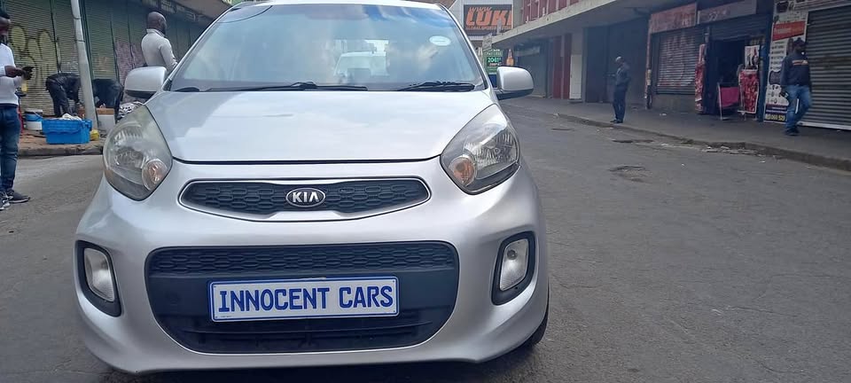 2015 KIA PICANTO 1.2 EX PETROL, MANUAL TRANSMISSION, MILEAGE SILVER COLOUR, PRICE